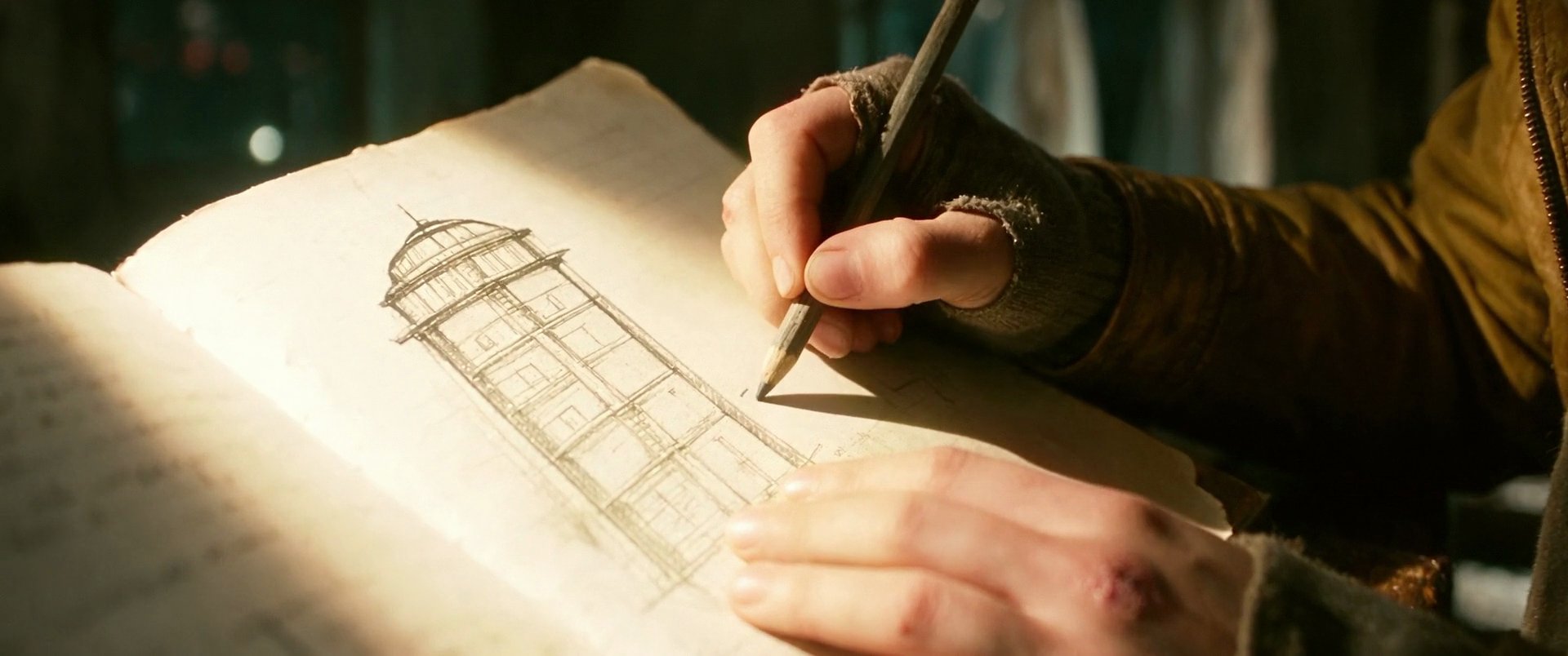 The notebook.